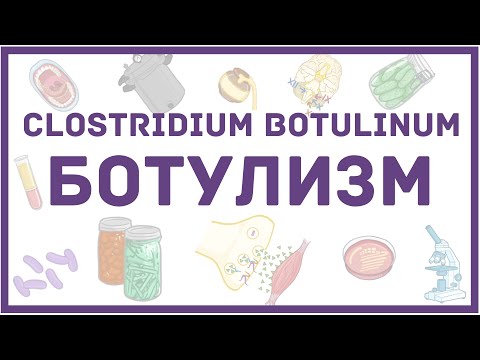Видео: Ботулизм - симптомы, диагностика, лечение, микробиология, ботулотоксин