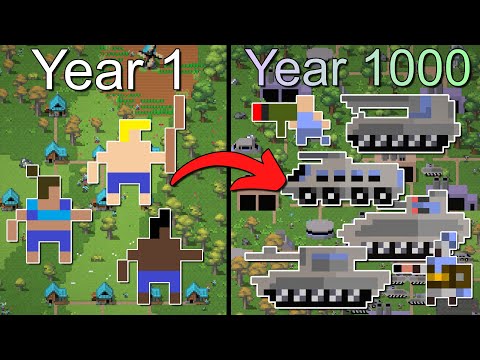 Видео: Дать человечеству прогрессировать, пока они не создадут танки и пушки