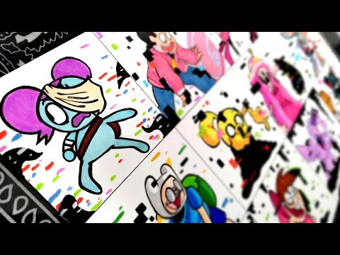 Видео: Рисуем Пятница ночь Funkin мод часть 25