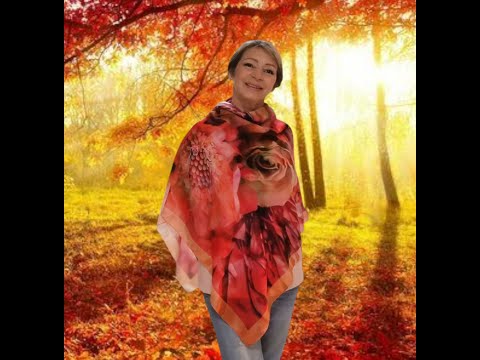 Видео: Пусть осень будет яркой 🍁🌞🍁Павловопосадские платки в Минске
