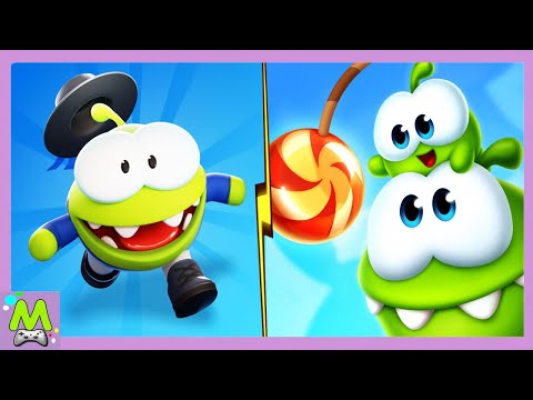 Видео: Ам Ням Погоня vs Cut the Rope Remastered.Лучшие Игры про Ам Няма.Ловкость против Смекалки