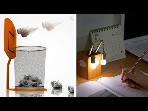 Видео: 50 крутых мелочей для офиса, которые захочет каждый