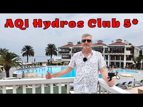 Видео: Обзор отеля AQI Hydros Club 5*🌴Кемер Турция 2025