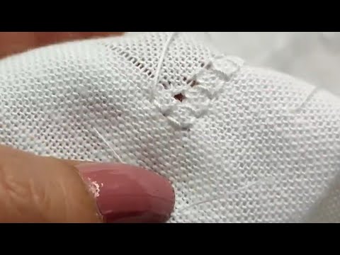 Видео: Як просто та красиво оформити край | Обробка Краю для початківців 💫Beautiful Design|Hand Embroidery