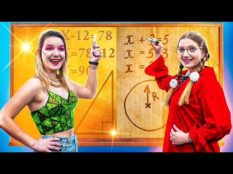 Видео: Богатая Ботанша VS Бедная Ботанша! Неловкие Отношения в Школе!