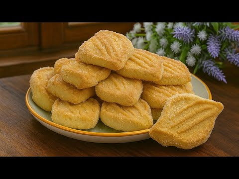 Видео: Это печенье тает во рту! Всего из 3 ингредиентов! Быстро и вкусно!