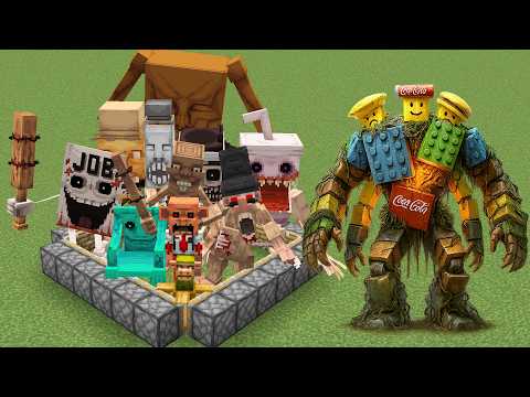 Видео: BRAINROT ZOMBIE, объединенный в Minecraft