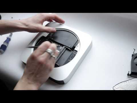 Видео: Установка SSD в Mac Mini 2012