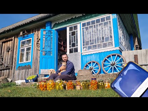 Видео: Живу один в глухой деревне. ДОЗВОНИЛСЯ ЖЕНЕ! Очень много забот...