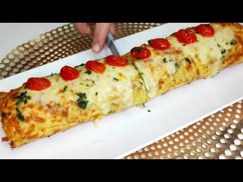 Видео: Самый вкусный картофельный рулет в мире. Картофельный рецепт, которому завидуют все ваши гости! 😍