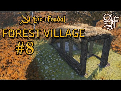 Видео: Life is Feudal: Forest Village | Пора добывать руду. Курятник 2.0 #8