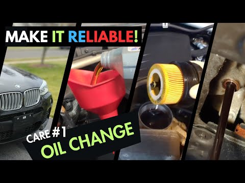 Видео: Замена масла и фильтра в двигателе BMW X3 (N20) — F25 xDrive28i с большим пробегом #bmwx3