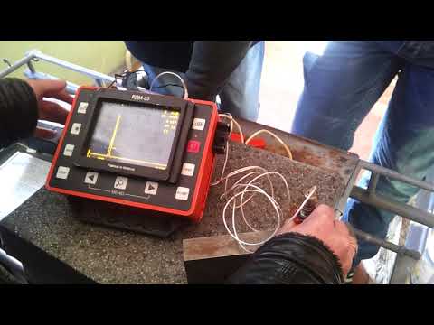 Видео: Дефектоскоп РДМ 33 основные настройки