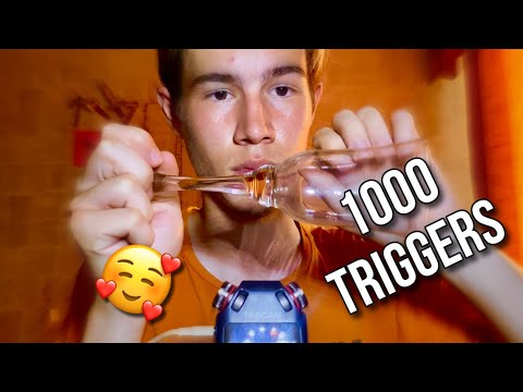 Видео: 1000 ТРИГГЕРОВ ЗА 15 МИНУТ АСМР / ASMR 1000 TRIGGERS IN 15 MINUTES
