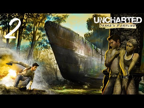 Видео: Uncharted: Drake's Fortune - В поисках Эльдорадо: Часть Вторая