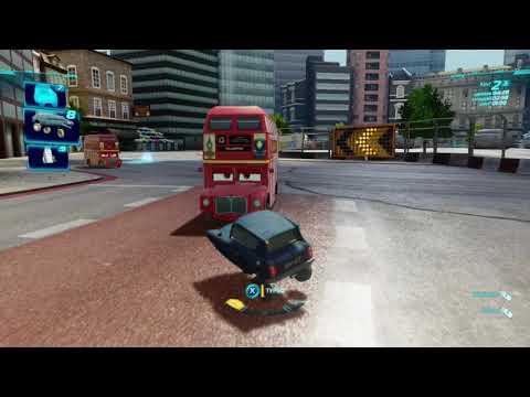 Видео: Нуб против Про в игре "Тачки 2" №1 (Xbox 360)