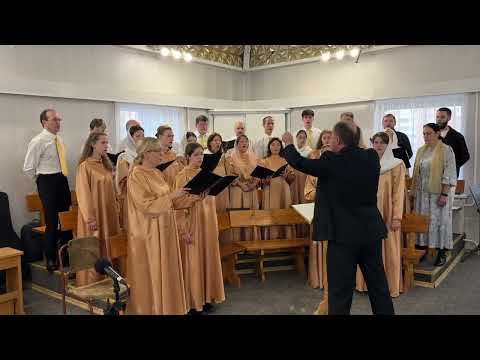 Видео: БЛАЖЕН ЧЕЛОВЕК [В.Сахарук] / хор