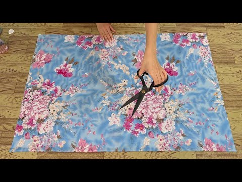 Видео: 1 метр ткани, 1 час времени... Результат: наш новый фаворит✂️