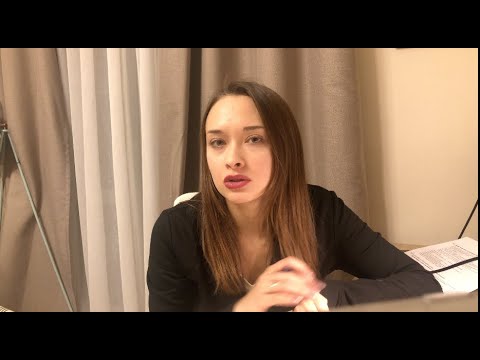Видео: АСМР Секретарь/Шелест, клавиши, тихий голос