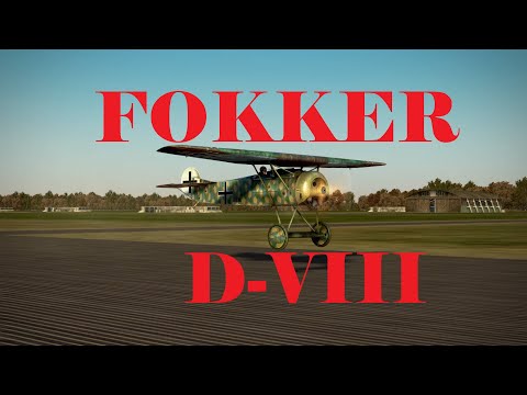 Видео: Fokker D- VIII Flying Circus v2/ ИЛ-2 Летающий Цирк том 2