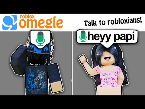 Видео: ГОЛОСОВОЙ ЧАТ в Roblox Omegle, но я не могу никого пропустить