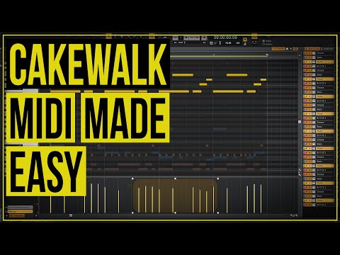 Видео: MIDI: За пределами основ в Cakewalk от Bandlab