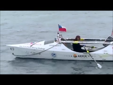 Видео: Фёдор Конюхов. На веслах через Тихий океан. Старт