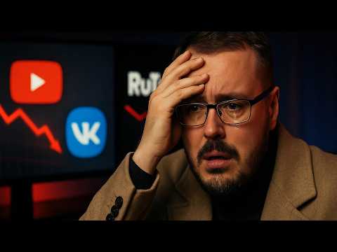 Видео: ВЛАСТЬ СМОГЛА ПОБОРОТЬ YOUTUBE. Просмотры упали, блогеры уходят на Rutube и VK Video