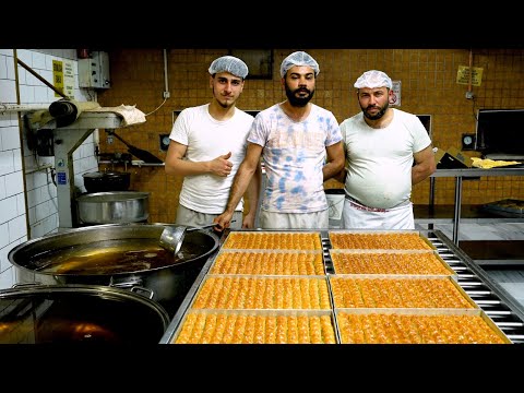 Видео: Они делают более 20 видов баклавы в день!