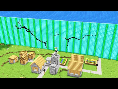 Видео: Я ПОБУДУВАВ ДАМБУ ЩОБ ВРЯТУВАТИ СЕЛО У МАЙНКРАФТІ