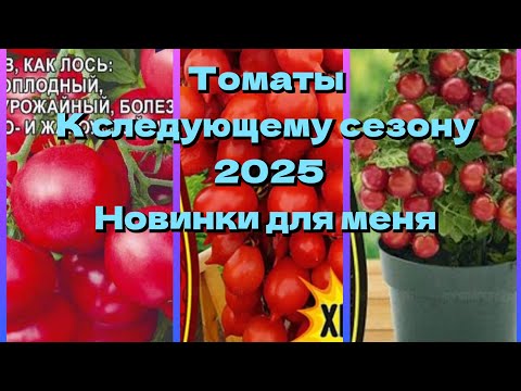 Видео: Томаты 🍅 Часть 3.Мои покупки к сезону 2025.