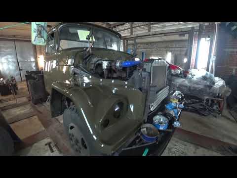 Видео: Зил 130 восстановили отреставрировали  .