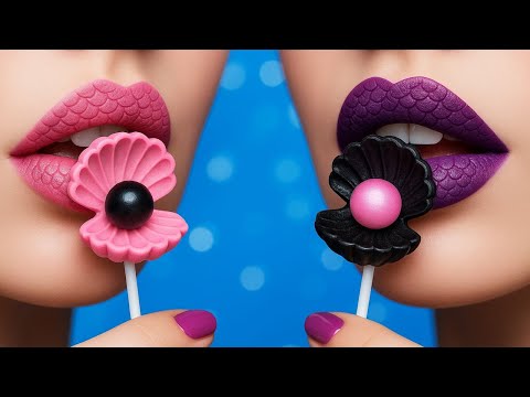 Видео: Нежная русалка против тёмной русалки 🖤💖 Волшебное преображение русалки