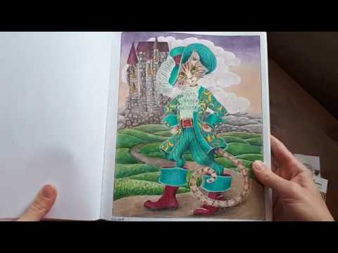 Видео: Раскрашенные страницы. Ассорти. Часть 3