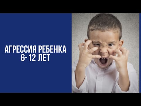 Видео: Агрессия ребенка 6-12 лет. Что делать родителю?