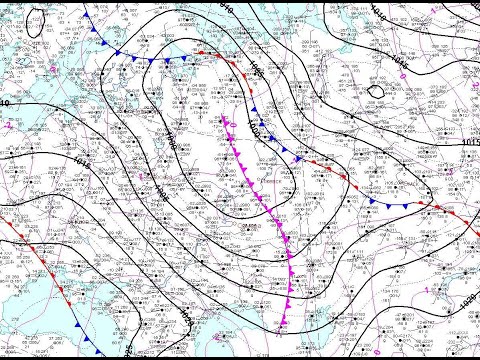 Видео: Учимся читать метеорологический код и наносить его на погодную карту | Читаем КН-101