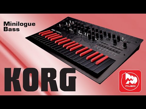 Видео: Korg Minilogue Bass - аналоговый синтезатор с простым управлением