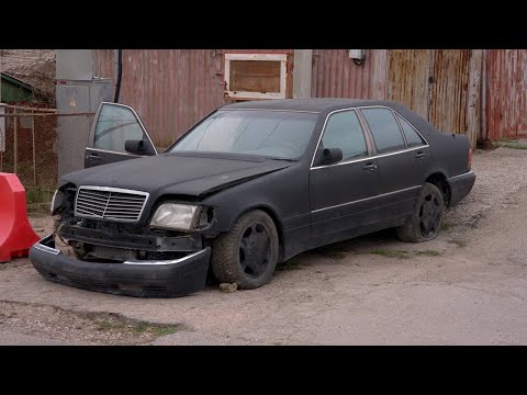 Видео: Купили самый ДЕШЁВЫЙ V12 S600 В МИРЕ! КАБАН ЗА 140К