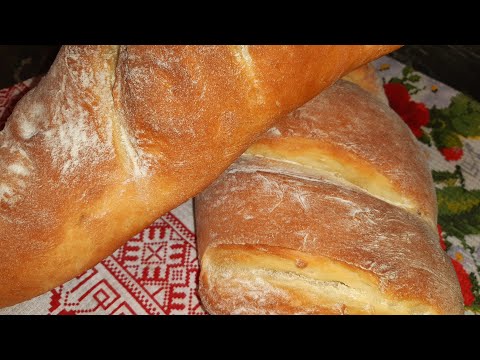 Видео: Хрустящий и мягкий хлебушек 🤗 Домашний рецепт!!! В магазине такого НЕ купишь ☺️👍 пошаговый рецепт 😊