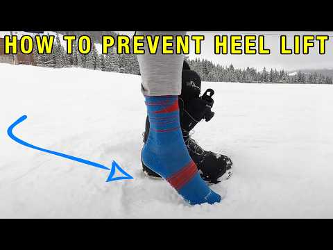 Видео: Как предотвратить подъем пятки на сноубордических ботинках!