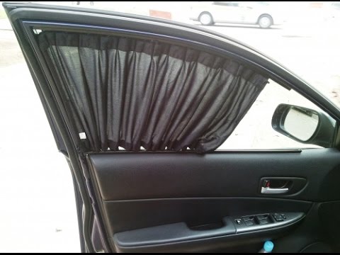 Видео: Автомобильные шторки Aliexpress