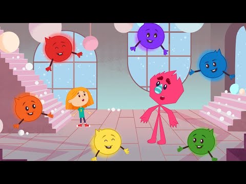 Видео: Катя и Эф. Куда-угодно-дверь - Цвет победы - Развивающий мультфильм для детей
