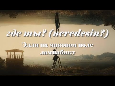 Видео: Элли на маковом поле & лампабикт - где ты? Türkçe Çeviri ve Sözleri