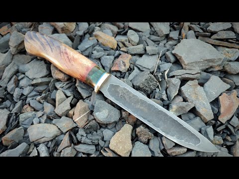 Видео: Необычный нож из стали К110 от Beller Uddeholm