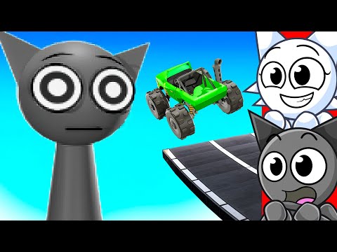 Видео: CARS против SPRUNKI на разборке!