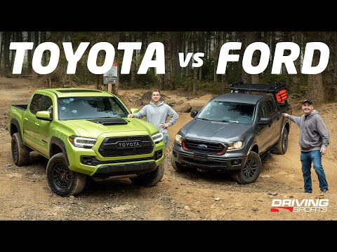 Видео: Toyota Tacoma TRD PRO 2022 года против Ford Ranger Tremor 4x4 Off-Road Challenge
