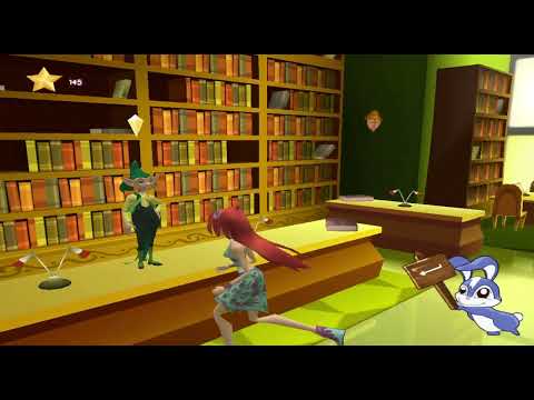 Видео: Winx Club прохождение - выполняем задания в Алфее - без комментариев - 5 часть - ikota