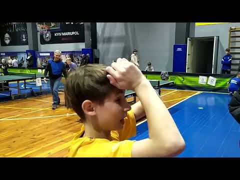 Видео: Клубний чемпіонат Києва серед дітей з настільного тенісу 1 тур сезону 2025-2026