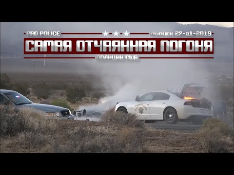 Видео: Самая отчаянная погоня полиции США [выпуск 27-а1-2019]