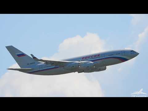 Видео: Как взлетают 200-тонные тяжелые гиганты. Сумасшедший зум камеры.